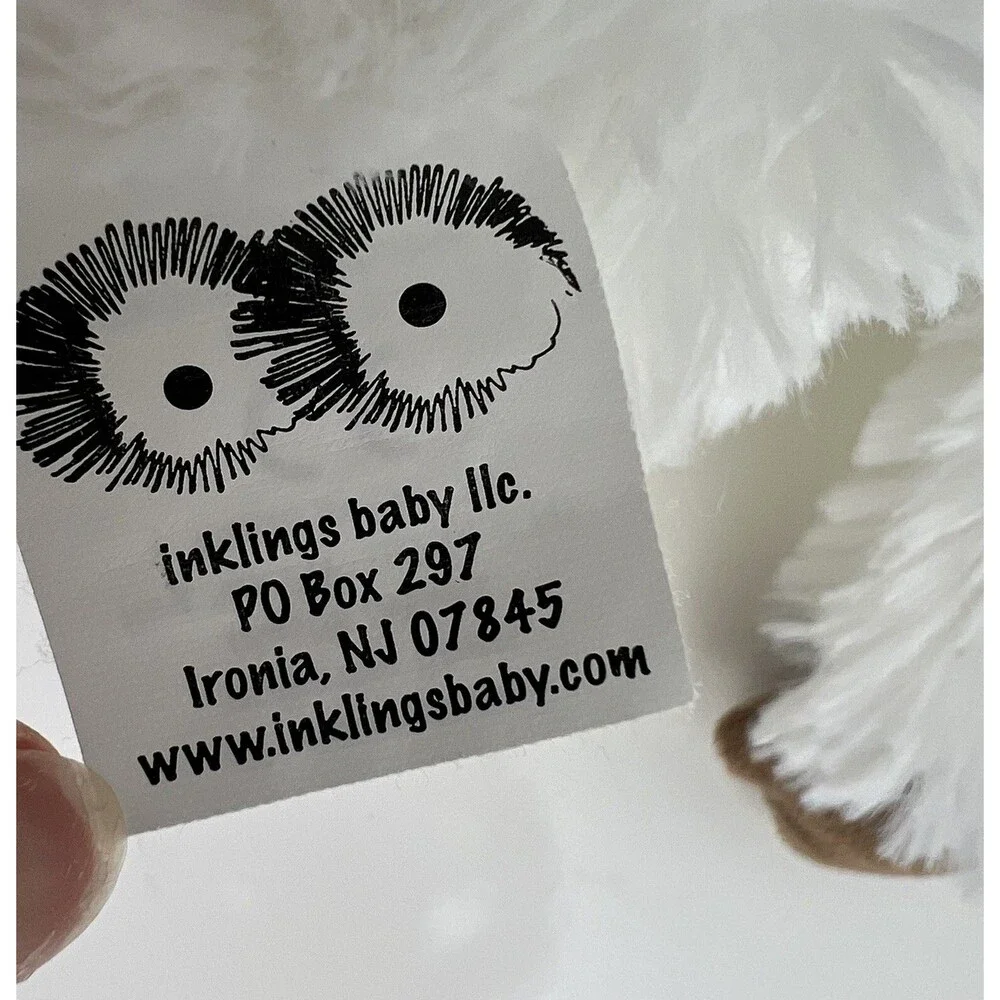 Inklings Baby Wobby The Wala 8” Infant Plush Rattle Crinkle Ears Sensory Toy